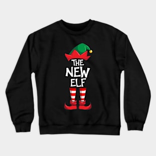 New Elf Matching Family Christmas Crewneck Sweatshirt